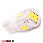   Светодиодная автолампа W5W 6 LED SMD5630 (2шт.)