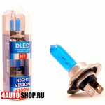  DLED Автомобильная лампа H10 Dled "Night Vision" 5000K (2шт.)