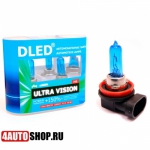  DLED Автомобильная лампа H8 Dled "Ultra Vision" 6500K (2шт.)